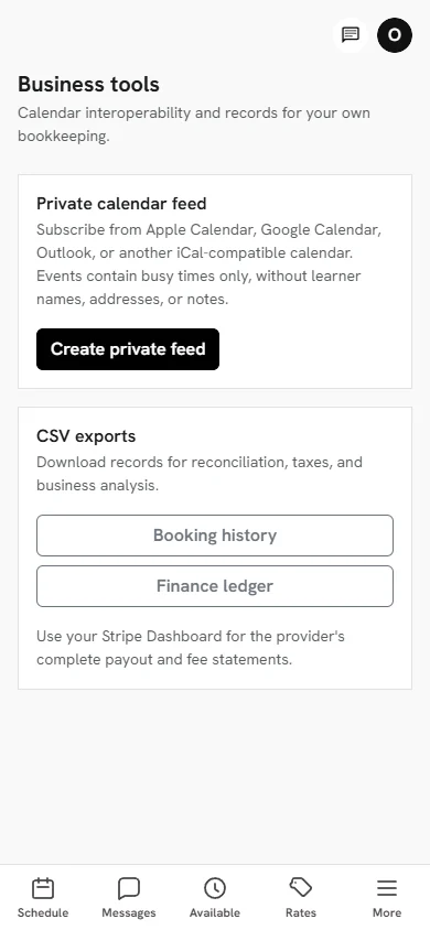 Flexstructor instructor business tools