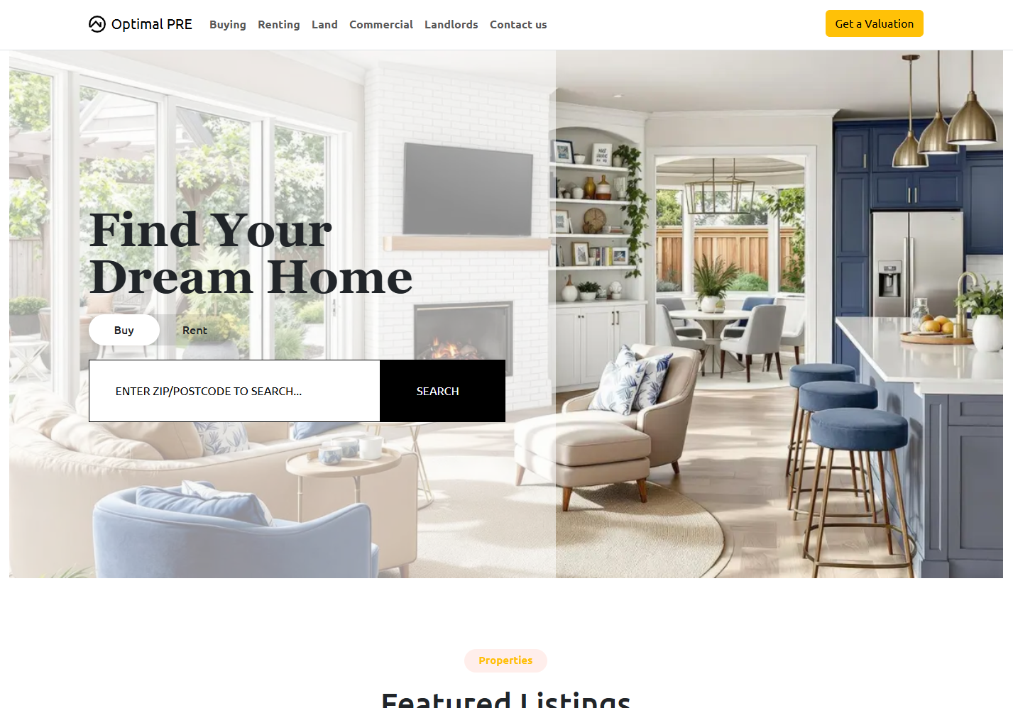 Premium Real-Estate Website